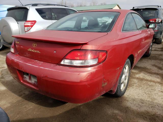 2T1CF28P0YC390611 - 2000 TOYOTA CAMRY SOLA SE RED photo 3