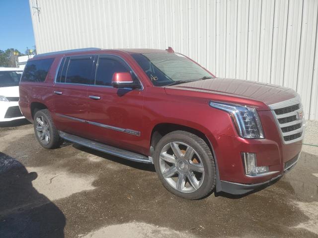1GYS3HKJ9HR178883 - 2017 CADILLAC ESCALADE ESV LUXURY BURGUNDY photo 4