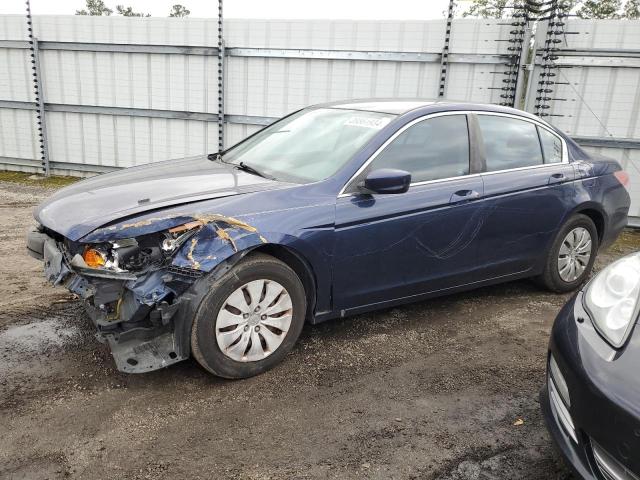 1HGCP26389A105996 - 2009 HONDA ACCORD LX BLUE photo 1