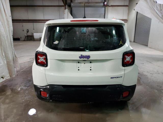 ZACCJAAB7HPF57865 - 2017 JEEP RENEGADE S თეთრი ფოტო 6