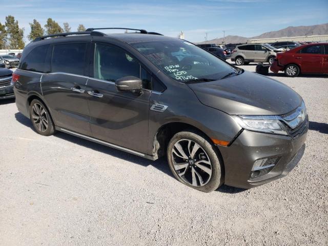 5FNRL6H93JB050222 - 2018 HONDA ODYSSEY ELITE BROWN photo 4