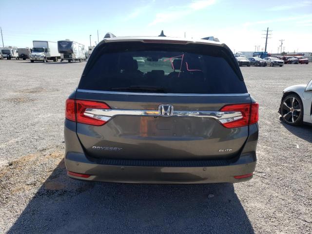 5FNRL6H93JB050222 - 2018 HONDA ODYSSEY ELITE Marrón foto 6