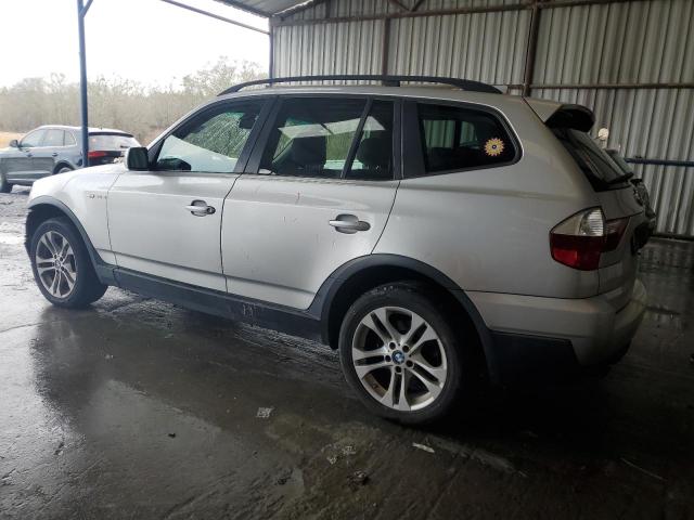 WBXPC93497WF16234 - 2007 BMW X3 3.0SI SILVER photo 2