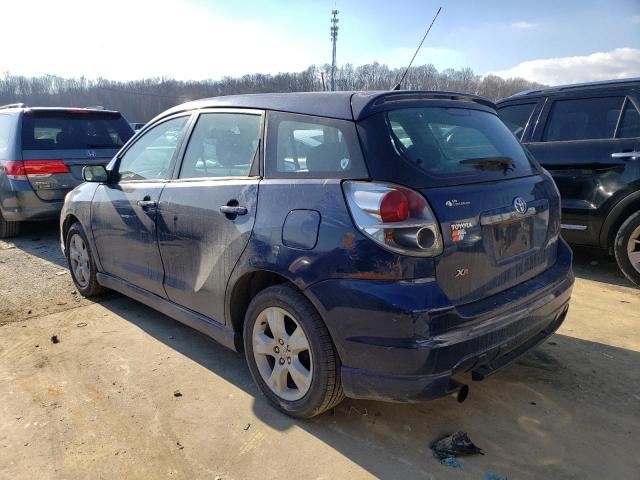 2T1KR32E35C449842 - 2005 TOYOTA COROLLA MA XR BLUE photo 2