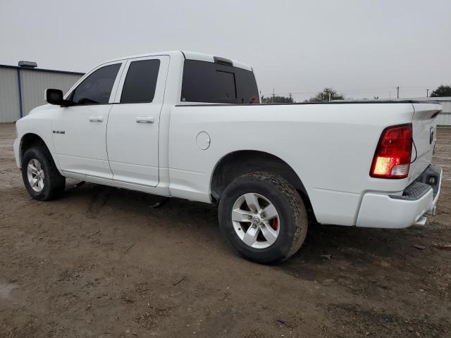 1D7RV1GT9AS176636 - 2010 DODGE RAM 1500 WHITE photo 2