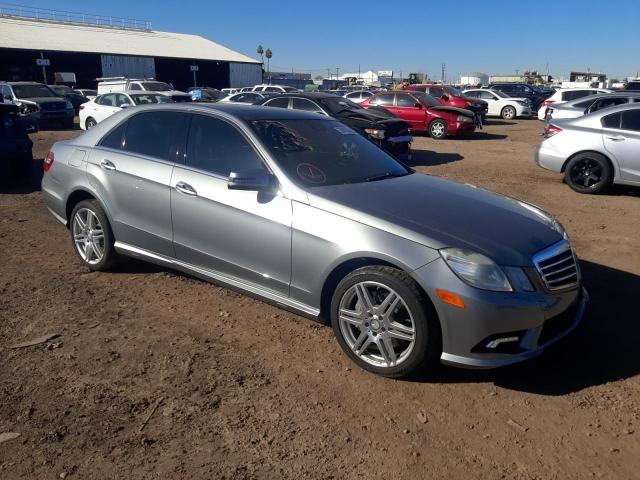 WDDHF7CB4AA000995 - 2010 MERCEDES-BENZ E 550 SILVER photo 4