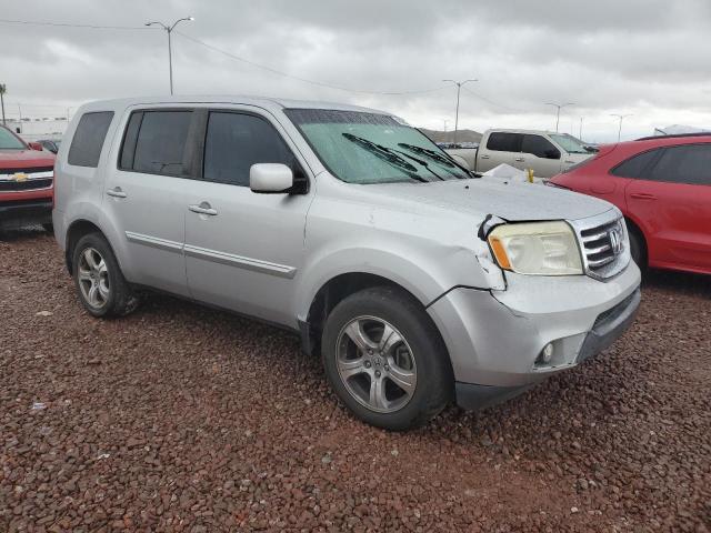 5FNYF3H45EB006878 - 2014 HONDA PILOT EX SILVER photo 4