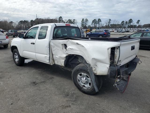 5TFRX5GNXJX119927 - 2018 TOYOTA TACOMA ACCESS CAB WHITE photo 2