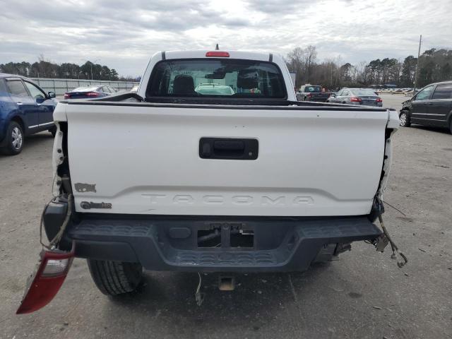 5TFRX5GNXJX119927 - 2018 TOYOTA TACOMA ACCESS CAB WHITE photo 6