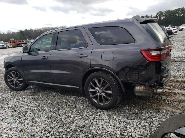 1C4RDHDG5HC796546 - 2017 DODGE DURANGO GT CHARCOAL photo 2