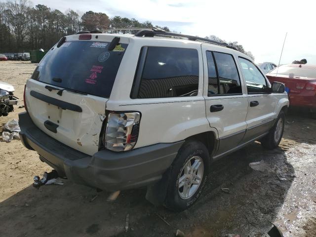 1J4GX48S34C112295 - 2004 JEEP GRAND CHER LAREDO WHITE photo 3