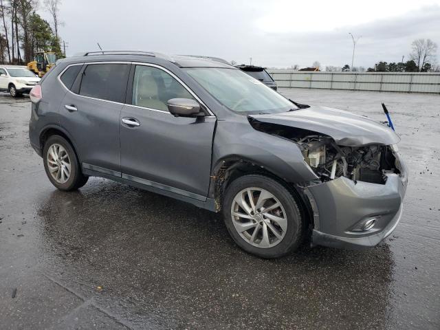 5N1AT2MT9FC764735 - 2015 NISSAN ROGUE S GRAY photo 4