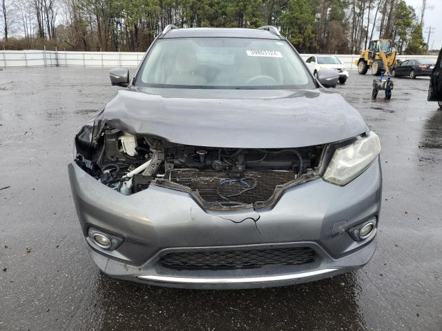 5N1AT2MT9FC764735 - 2015 NISSAN ROGUE S GRAY photo 5