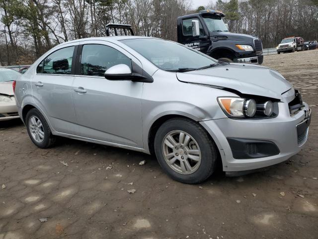 1G1JC5SH1C4205098 - 2012 CHEVROLET SONIC LT SILVER photo 4