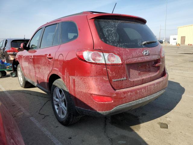 5XYZHDAGXCG108031 - 2012 HYUNDAI SANTA FE SE RED photo 2