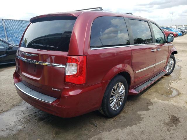 2A4RR6DG1BR655990 - 2011 CHRYSLER TOWN & COU LIMITED RED photo 4