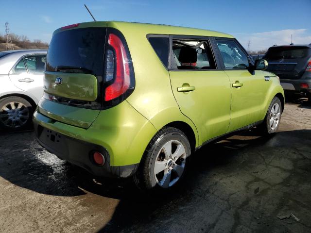 KNDJN2A28K7920163 - 2019 KIA SOUL GREEN photo 3