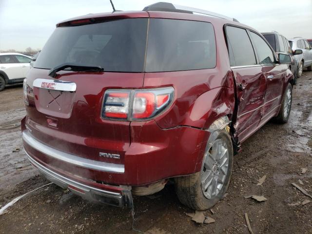 1GKKVTKDXGJ272740 - 2016 GMC ACADIA DENALI MAROON photo 3