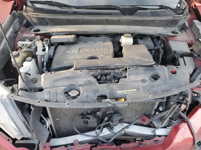 5N1DR2MMXHC653960 - 2017 NISSAN PATHFINDER S RED photo 11