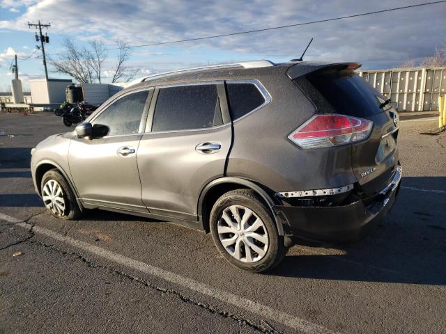 JN8AT2MT5GW030554 - 2016 NISSAN ROGUE S GRAY photo 2