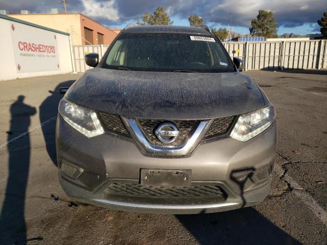 JN8AT2MT5GW030554 - 2016 NISSAN ROGUE S GRAY photo 5