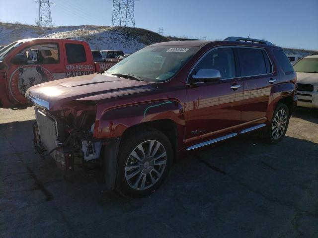 2GKFLVE35G6327579 - 2016 GMC TERRAIN DENALI RED photo 1