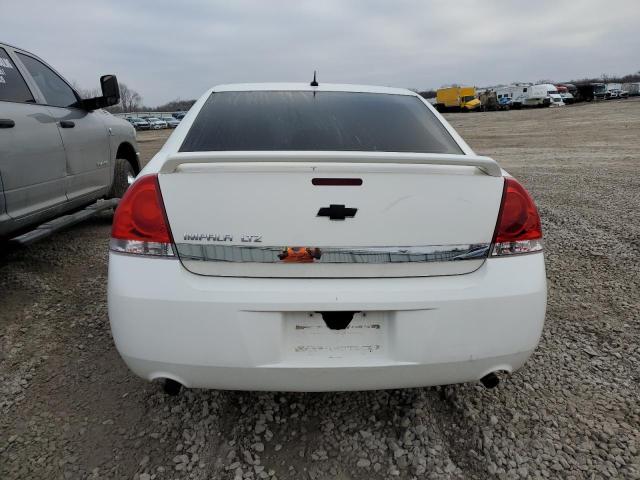 2G1WU58R579105091 - 2007 CHEVROLET IMPALA LTZ WHITE photo 6