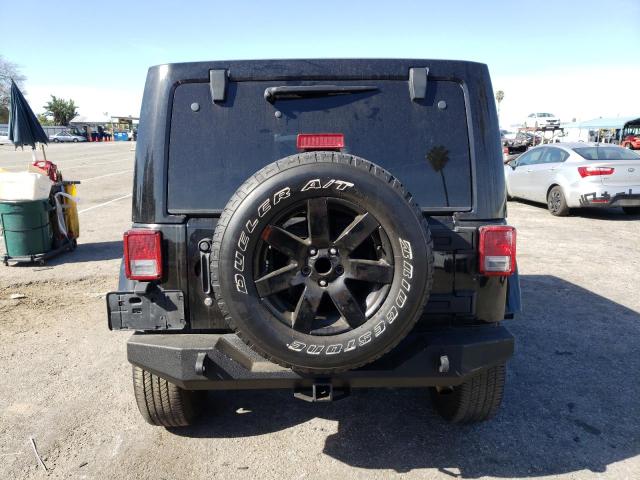 1C4BJWEG7EL254857 - 2014 JEEP WRANGLER U SAHARA BLACK photo 6