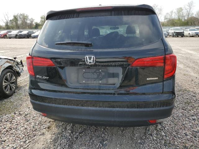 5FNYF5H58JB027156 - 2018 HONDA PILOT EXL BLACK photo 6