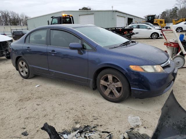 1HGFA16856L092225 - 2006 HONDA CIVIC EX BLUE photo 4