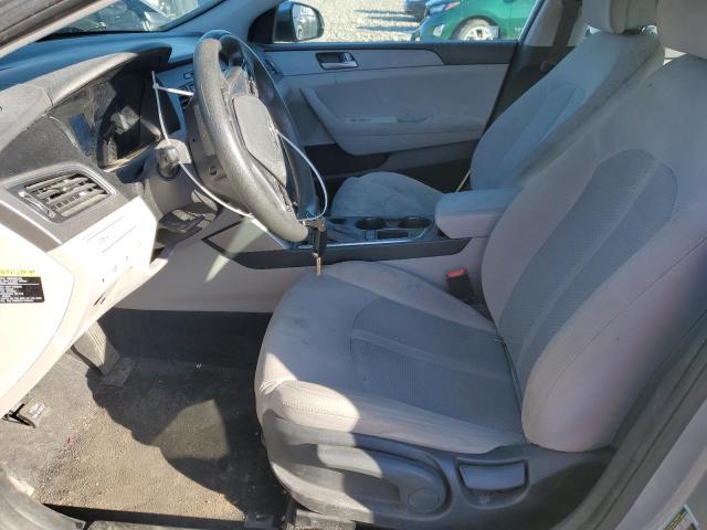 5NPE24AF5HH593699 - 2017 HYUNDAI SONATA SE SILVER photo 7