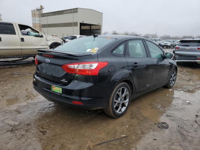 1FADP3F22EL347798 - 2014 FORD FOCUS SE BLACK photo 3