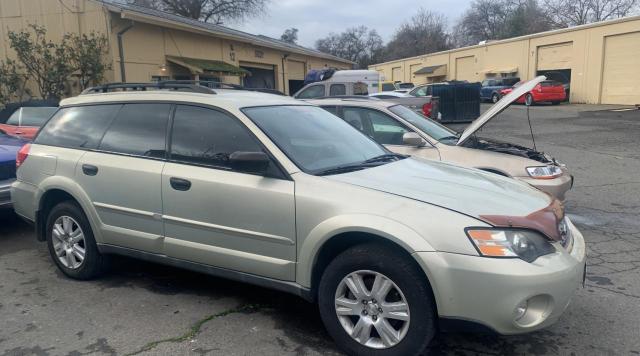 4S4BP61C257344682 - 2005 SUBARU LEGACY OUTBACK 2.5I GOLD photo 1