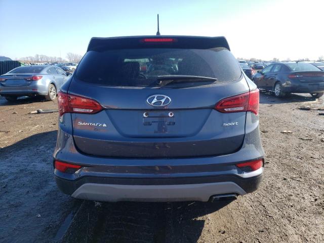 5NMZT3LBXJH095570 - 2018 HYUNDAI SANTA FE S CHARCOAL photo 6