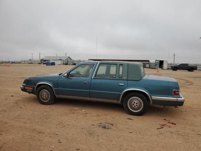 1C3XV56L9ND775237 - 1992 CHRYSLER IMPERIAL Mavi foto 2