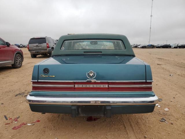 1C3XV56L9ND775237 - 1992 CHRYSLER IMPERIAL Mavi foto 6