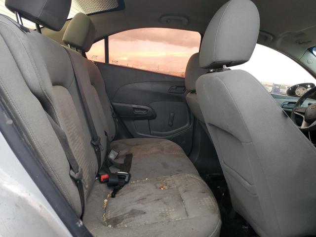 1G1JB5SH6F4210904 - 2015 CHEVROLET SONIC LS 银色 照片 10