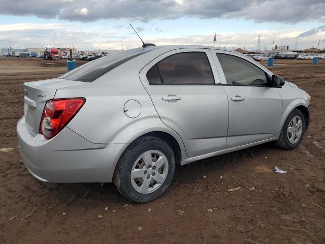 1G1JB5SH6F4210904 - 2015 CHEVROLET SONIC LS SILVER photo 3