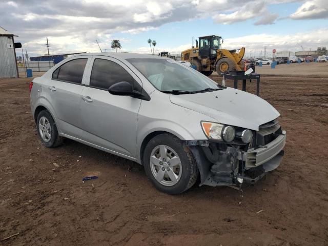 1G1JB5SH6F4210904 - 2015 CHEVROLET SONIC LS SILVER photo 4