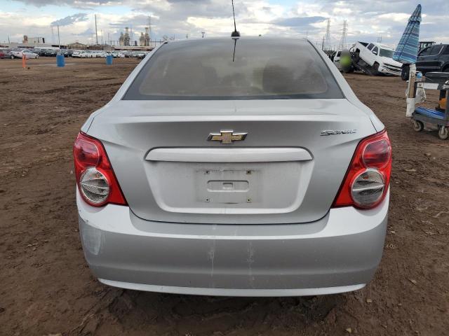 1G1JB5SH6F4210904 - 2015 CHEVROLET SONIC LS SILVER photo 6