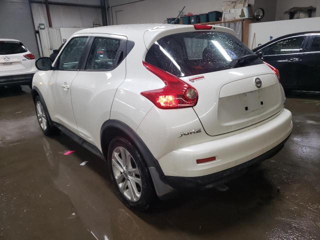 JN8AF5MV2DT225342 - 2013 NISSAN JUKE S WHITE photo 2