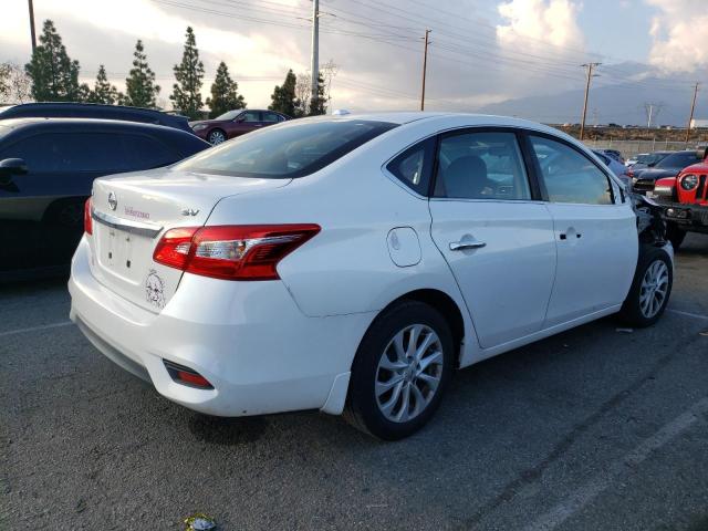 3N1AB7AP7KY385524 - 2019 NISSAN SENTRA S WHITE photo 3