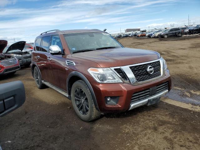 JN8AY2NE8H9700180 - 2017 NISSAN ARMADA PLATINUM BROWN photo 4