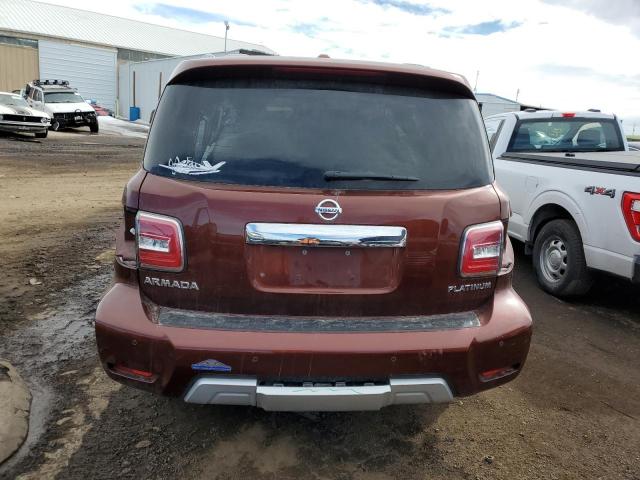 JN8AY2NE8H9700180 - 2017 NISSAN ARMADA PLATINUM BROWN photo 6