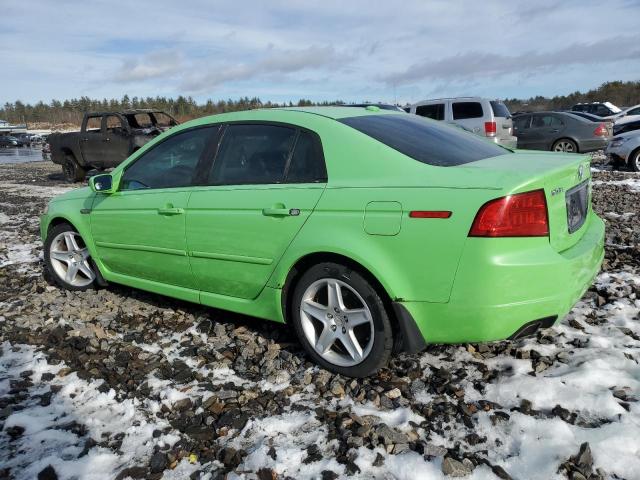 19UUA662X5A046674 - 2005 ACURA TL GREEN photo 2