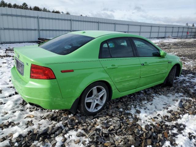 19UUA662X5A046674 - 2005 ACURA TL GREEN photo 3