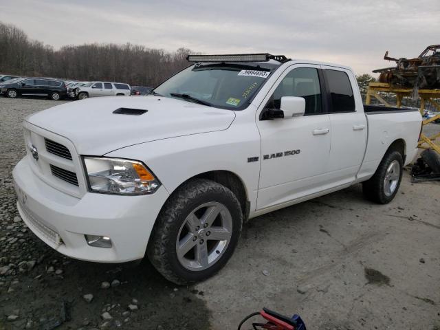 1C6RD7HT0CS291215 - 2012 DODGE RAM 1500 SPORT WHITE photo 1