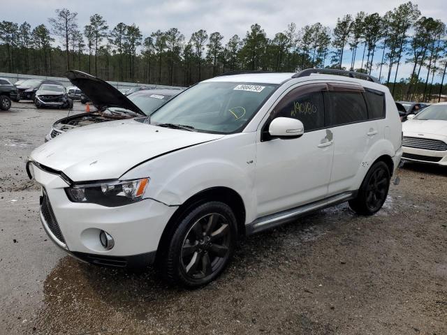 JA4JS4AX8BU027356 - 2011 MITSUBISHI OUTLANDER XLS WHITE photo 1