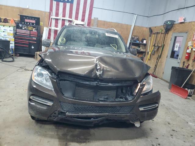 4JGDA5HB1DA173684 - 2013 MERCEDES-BENZ ML 350 4MATIC BROWN photo 5