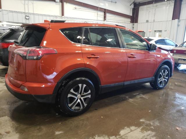 JTMZFREV9GJ072253 - 2016 TOYOTA RAV4 LE ORANGE photo 3